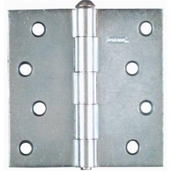 Greengrass N195-677 4 x 4 Zinc Broad Hinge GR136081 - main